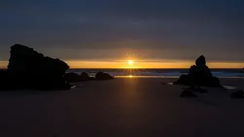Sango Sands sunrise post image