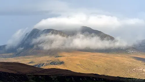 Misty mountain from the ferry post image