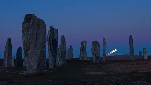 Full moon at the Callanish Standing Stones post image
