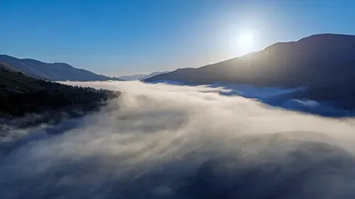 Above the mist at Loch Cluanie post image