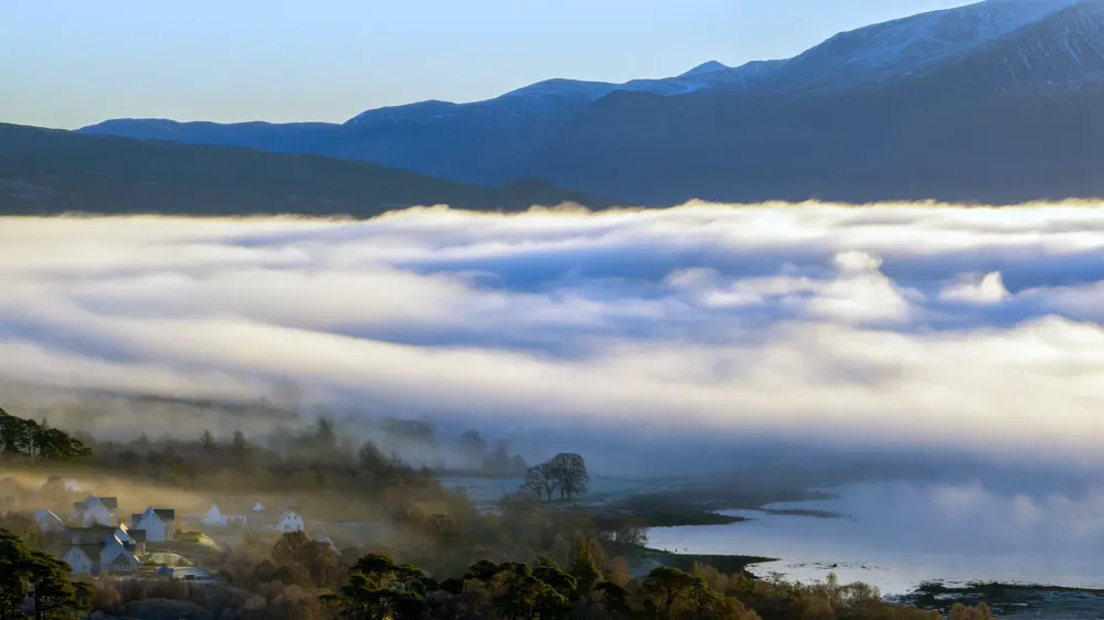 Misty morning at Loch Eil post image
