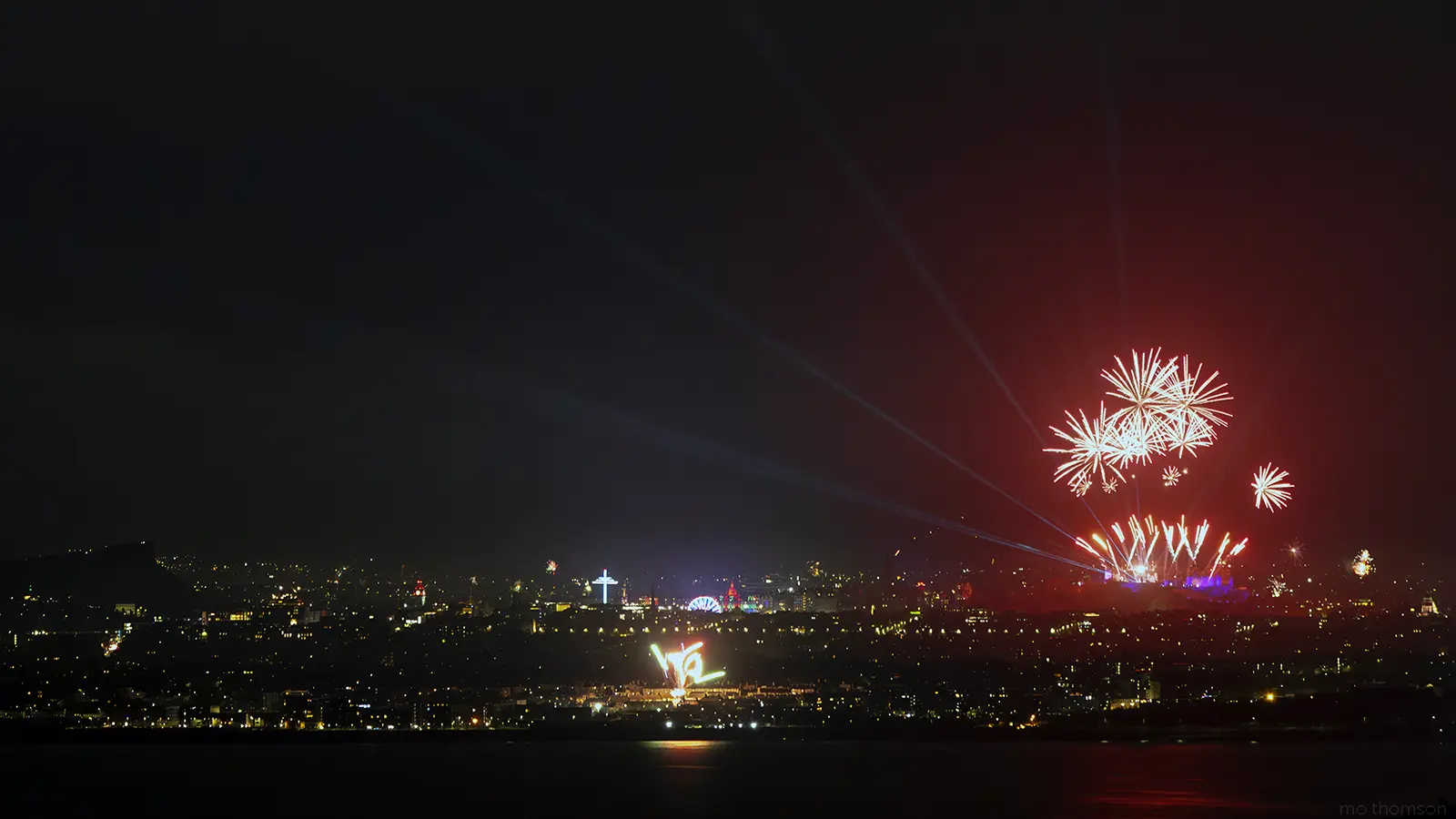 Edinburgh Hogmanay fireworks